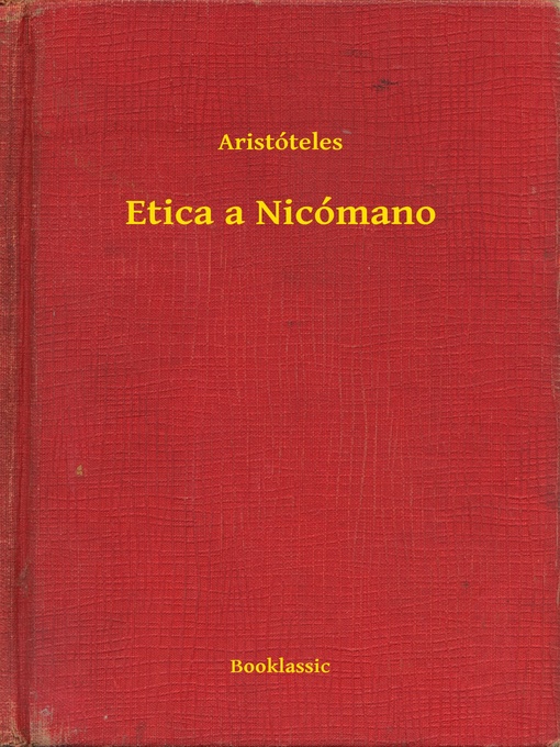 Title details for Etica a Nicómano by Aristóteles - Available